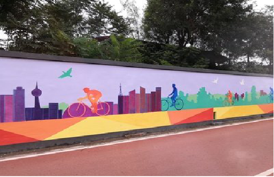 天峨墙体彩绘-围墙