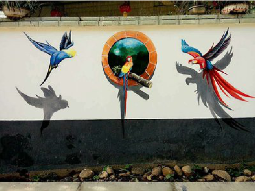 天峨视觉错位-3D墙绘设计