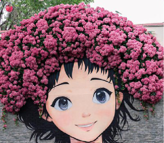 天峨墙体彩绘-网红墙打卡