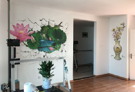 天峨墙体彩绘相比墙纸的优势。