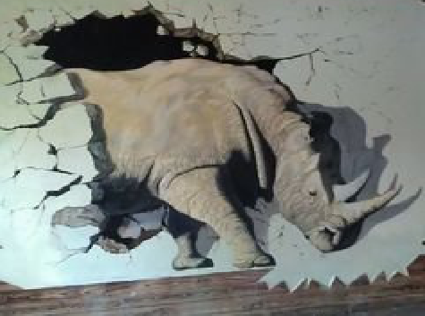 天峨在墙绘中，如何绘制3D效果？